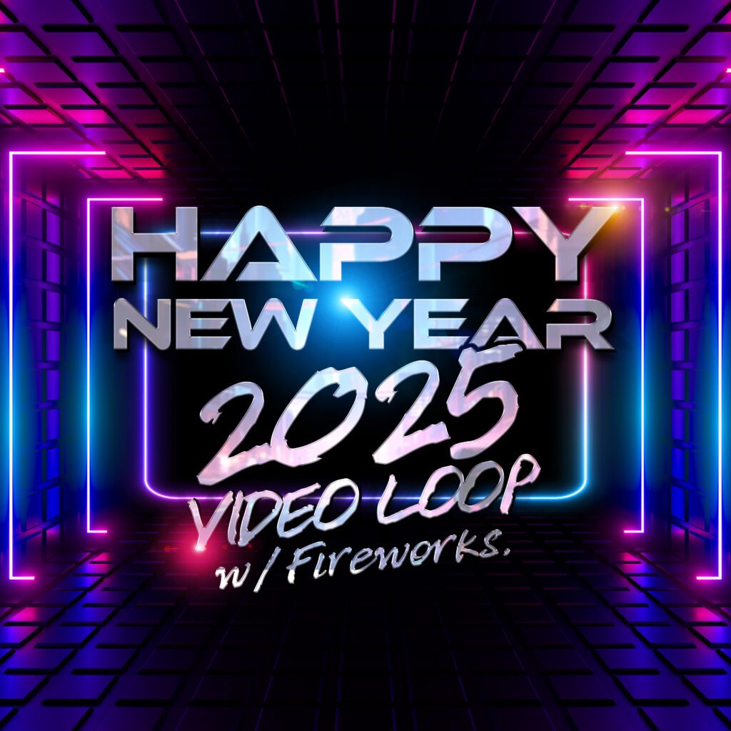 NYE2025 DJ LOGO LOOP E V2