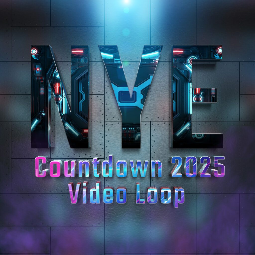 NYE2025 DJ LOGO LOOP E V3 1